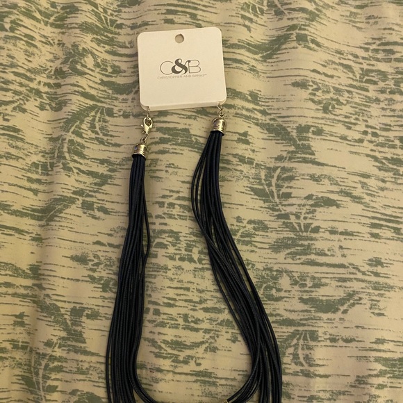 Rope and metal necklace - Picture 4 of 4